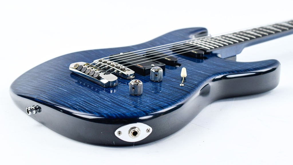 Peer Dellen Custom HSS Transparent Blue 1993